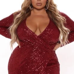 Fashion Nova Shine Away Sequin Maxi Dress - Burgundy 21 Fashion Nova Shine Away Sequin Maxi Dress - Burgundy -fashion nova dresses Shop 09 20 21Studio4 JP RL 15 03 55 51 4103D Burgundy 3555 PLUS PB
