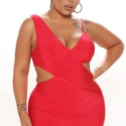Fashion Nova Fancying You Bandage Mini Dress - Red 23 Fashion Nova Fancying You Bandage Mini Dress - Red -fashion nova dresses Shop 09 21 21Studio3 CE KG 08 10 26 3 BD127 Red 1613 PLUS KS