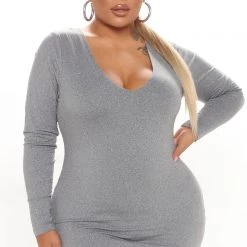 Fashion Nova Amilia Double Lined Midi Dress - Heather Grey 15 Fashion Nova Amilia Double Lined Midi Dress - Heather Grey -fashion nova dresses Shop 09 21 21Studio3 CE KG 13 39 19 58 JD44588L HeatherGrey 2328 PLUS KS