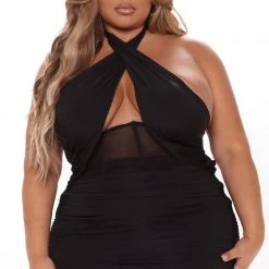 Fashion Nova One And Only Ruched Mini Dress - Black 14 Fashion Nova One And Only Ruched Mini Dress - Black -fashion nova dresses Shop 09 21 21Studio4 RT TB 13 16 02 32 ID68557FN Black 4240 PLUS DC