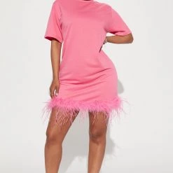 Fashion Nova Piper Feather Mini Dress - Hot Pink -fashion nova dresses Shop 09 22 22Studio2 ME AC 16 15 52 30 D8322CPD HotPink 1117 JB