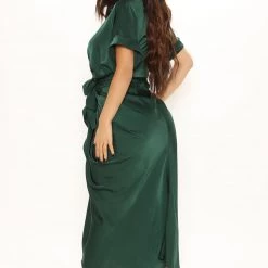 Fashion Nova Stuck In The City Satin Midi Dress - Hunter -fashion nova dresses Shop 09 23 21Studio2 SN DJ 13 56 59 57 MD2628 Hunter 1325 DC