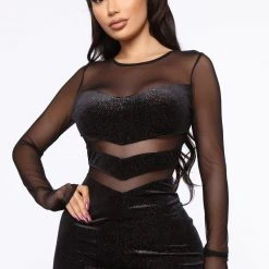 Fashion Nova Meet Me After Dark Velvet Mini Dress - Black -fashion nova dresses Shop 09 26 19 Studio 2 DV KYS 11 16 30 17 R9933 Black P 30144 WG scaled