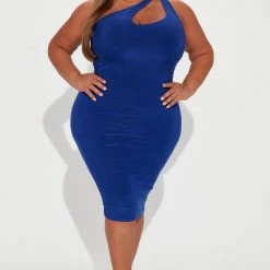 Fashion Nova First And Last Midi Dress - Royal -fashion nova dresses Shop 09 26 22Studio1 KJ DJ 13 25 07 20 D11778 Royal 3393 PLUS JB