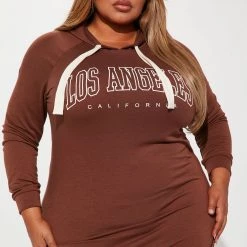 Fashion Nova City Of Angels Mini Dress - Brown -fashion nova dresses Shop 09 27 22Studio1 ME AC 15 26 32 60 D1338991 Brown 4172 PLUS KS