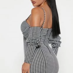 Fashion Nova Italian Cafe Mini Dress - Black/White -fashion nova dresses Shop 09 28 22Studio4 RT KH 09 18 52 3 CD957X BlackWhite 2030 EH