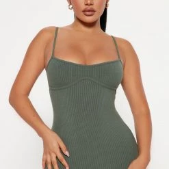 Fashion Nova Mercedes Snatched Midi Dress - Olive 2 6 Fashion Nova Mercedes Snatched Midi Dress - Olive 2 -fashion nova dresses Shop 09 28 22Studio4 RT KH 10 03 03 14 D1560 Olive2 2114 KS