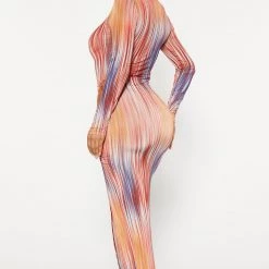 Fashion Nova You're On My Mind Maxi Dress - Rust/combo -fashion nova dresses Shop 09 29 22Studio4 CE KP 10 54 27 27 D9452 Rustcombo 2601 PB