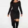 Fashion Nova Dez Midi Dress - Black -fashion nova dresses Shop 09 30 22Studio4 MS 11 34 40 34 JD47945L Black 3307 PB