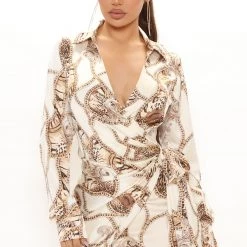 Fashion Nova Never Broke Satin Mini Dress - White/combo -fashion nova dresses Shop 10 01 21Studio2 SN KP 10 04 47 10 LD8150 Whitecombo 3999 EH