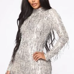 Fashion Nova At The Disco Sequin Mini Dress - Silver 16 Fashion Nova At The Disco Sequin Mini Dress - Silver -fashion nova dresses Shop 10 03 19 Studio 1 OD 10 57 05 10 HDD25183 Silver 3725 JD