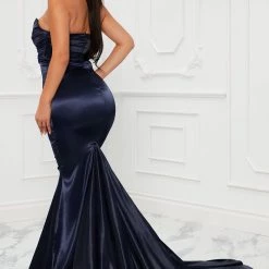 Fashion Nova Naomi Satin Maxi Gown - Navy -fashion nova dresses Shop 10 03 22Studio4 KS KP 13 21 54 60 D16483C Navy 8175 JB