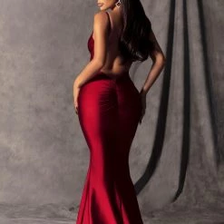 Fashion Nova Walk Behind Me Maxi Dress - Wine -fashion nova dresses Shop 10 04 19 CONTENT MA 11 26 22 JANET 1028 WG DM