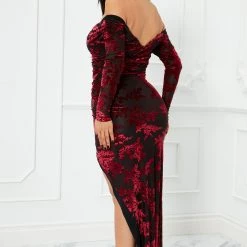 Fashion Nova Alexi Velvet Maxi Dress - Burgundy/combo 12 Fashion Nova Alexi Velvet Maxi Dress - Burgundy/combo -fashion nova dresses Shop 10 04 22Studio7 SN KP 11 48 24 47 DR1218 Burgundycombo 7522 EH