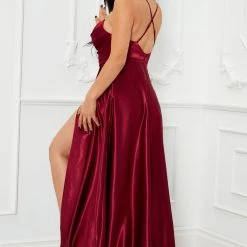 Fashion Nova Sophia Satin Gown - Wine -fashion nova dresses Shop 10 04 22Studio7 SN KP 11 51 37 48 MF21083 Wine 7540 EH