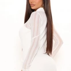 Fashion Nova Cierra Sweater Midi Dress - Ivory -fashion nova dresses Shop 10 05 21Studio2 SN RS 10 18 33 27 RDAD7440FN Ivory 0095 DC