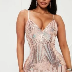 Fashion Nova Mariah Sequin Maxi Dress - Rose Gold 10 Fashion Nova Mariah Sequin Maxi Dress - Rose Gold -fashion nova dresses Shop 10 05 22Studio7 MS ALEX 10 43 49 3 4805D2 RoseGold 7650 KS