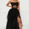 Fashion Nova Jessica Tulle Gown - Black -fashion nova dresses Shop 10 05 22Studio7 MS ALEX 14 23 39 26 BD3137 Black 7872 KS