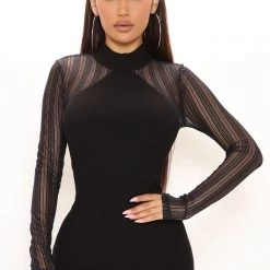 Fashion Nova Cierra Sweater Midi Dress - Black 13 Fashion Nova Cierra Sweater Midi Dress - Black -fashion nova dresses Shop 10 06 21Studio2 SN KP 10 39 46 32 RDAD7440FN Black 0053 PB