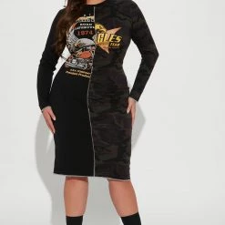 Fashion Nova Motor Babe Midi Dress - Black/combo -fashion nova dresses Shop 10 06 22Studio2 SN AC 11 05 49 16 D29633 Blackcombo 2340 PLUS EH