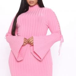 Fashion Nova Next To Me Knit Dress - Pink -fashion nova dresses Shop 10 07 20Studio3 RT SD 14 43 44 57 21488 Pink0526 PLUS RA