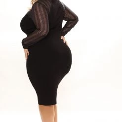 Fashion Nova Cierra Sweater Midi Dress - Black 18 Fashion Nova Cierra Sweater Midi Dress - Black -fashion nova dresses Shop 10 07 21Studio1 CE KG 14 06 09 39 RDAD7440FN Black 3019 PLUS EH