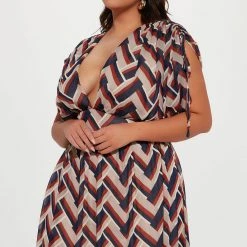 Fashion Nova Afternoon Dates Maxi Dress - Navy/combo -fashion nova dresses Shop 10 07 22Studio1 CE AC 10 49 40 8 DM2870 Navycombo 1100 PLUS JB