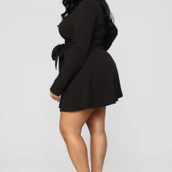 Fashion Nova Feeling Fancy Collar Jacket - Black -fashion nova dresses Shop 10 10 18 Studio 3 14 56 16 PG2168E Black 0530 AJ scaled