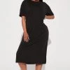 Fashion Nova Raina T-Shirt Dress - Black -fashion nova dresses Shop 10 10 22Studio2 TH RA 13 51 23 15 DZ22G684 Black 4503 ES