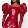 Fashion Nova The Drama Faux Leather Mini Dress - Red -fashion nova dresses Shop 10 10 22Studio3 CE IM 10 36 51 1 GW22C1164 Red P 1210 JB