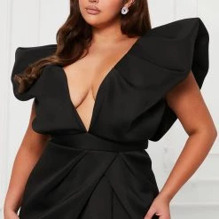 Fashion Nova High Hopes Maxi Dress - Black -fashion nova dresses Shop 10 10 22Studio7 KJ AC 11 27 00 27 MD2166 Black 8564 PLUS ES