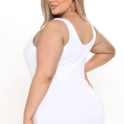 Fashion Nova Your Needs Met Dress - White -fashion nova dresses Shop 10 11 21Studio3 ME KP 11 43 59 27 D691 White 1326 PLUS KS