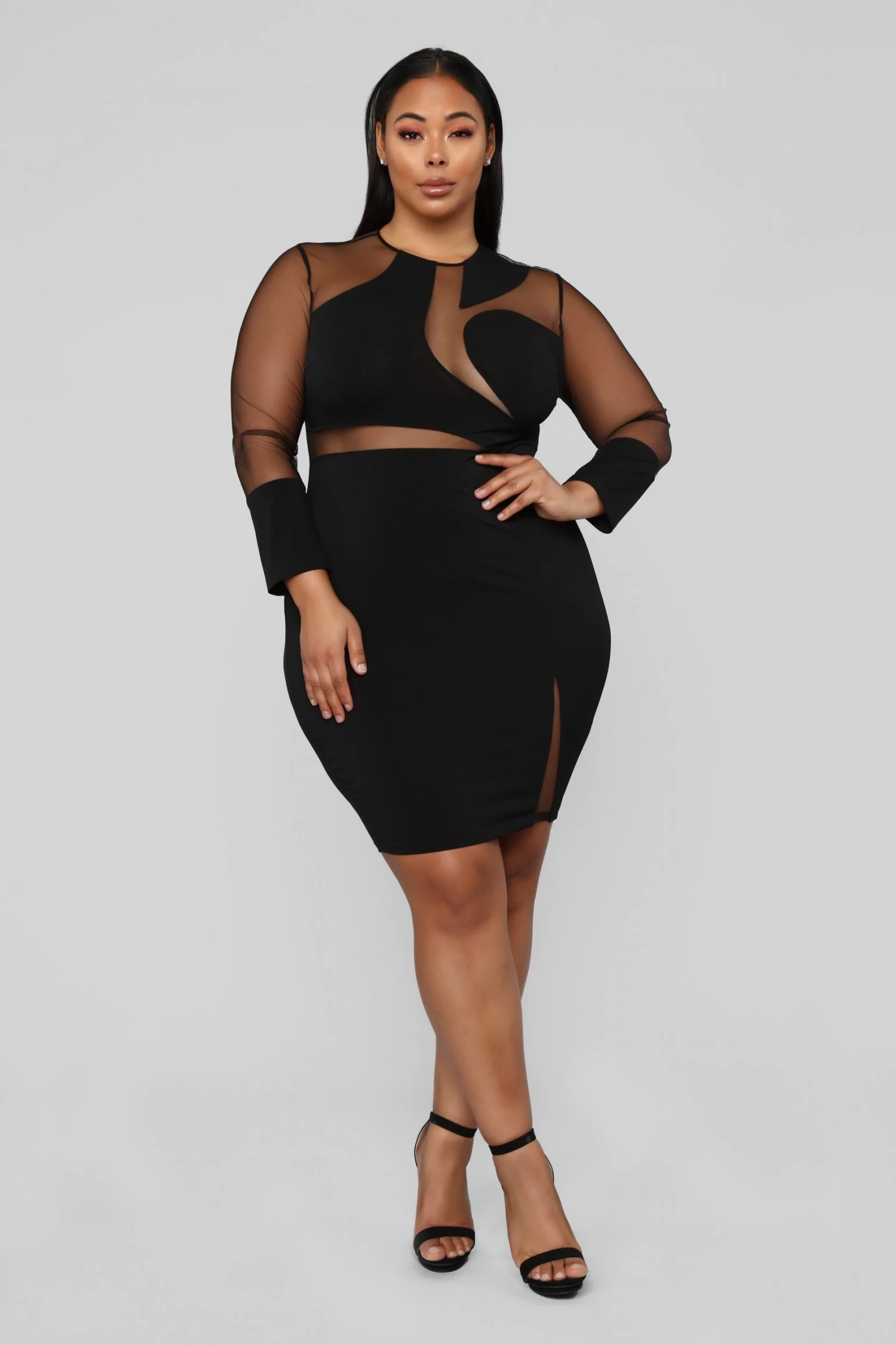 Fashion Nova Black Sand Dress - Black 9 Fashion Nova Black Sand Dress - Black - Image 7