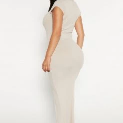 Fashion Nova Reagan Ribbed Maxi Dress - Taupe -fashion nova dresses Shop 10 12 22Studio4 MS DJ 14 39 15 52 RD47357 Taupe 1871 EH