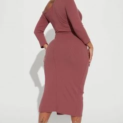 Fashion Nova Rosie Ribbed Dress - Red -fashion nova dresses Shop 10 13 22Studio2 TH DJ 11 28 18 17 CRD1106Q Red 0318 JB