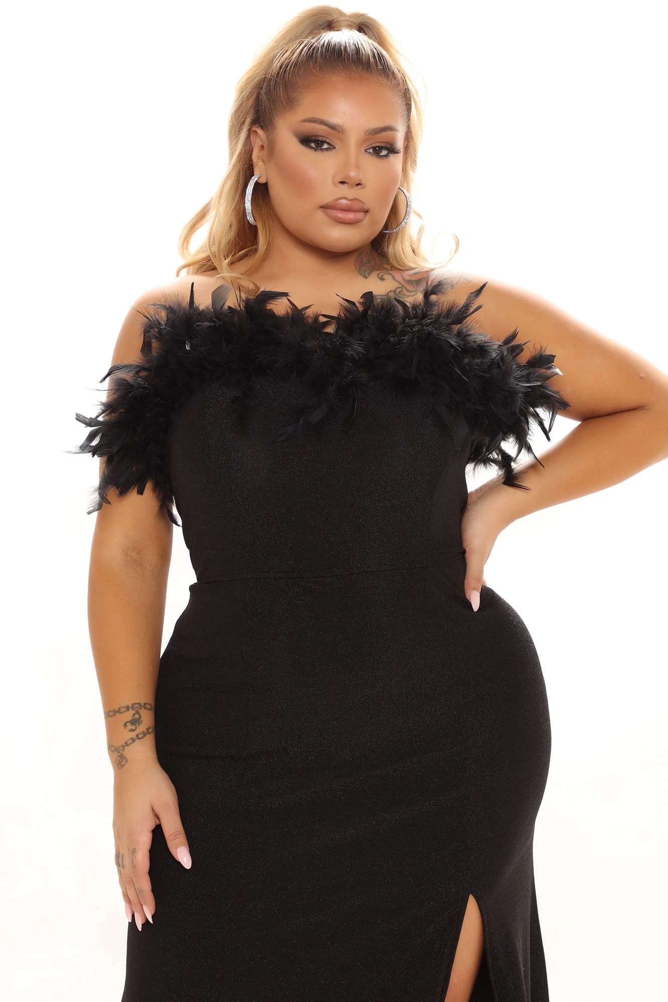 Fashion Nova Glammed Out Maxi Dress - Black 7 Fashion Nova Glammed Out Maxi Dress - Black - Image 5