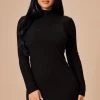 Fashion Nova Make A Move Mock Neck Mini Dress - Black -fashion nova dresses Shop 10 14 22Studio7 ME RL 14 19 53 39 RD72197 Black 1457 WG