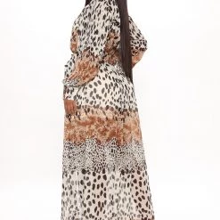 Fashion Nova Wandering Free Printed Maxi Dress - Brown/combo -fashion nova dresses Shop 10 15 20Studio1 CE ON 14 24 33 13 DM1827 Browncombo 3708 JK
