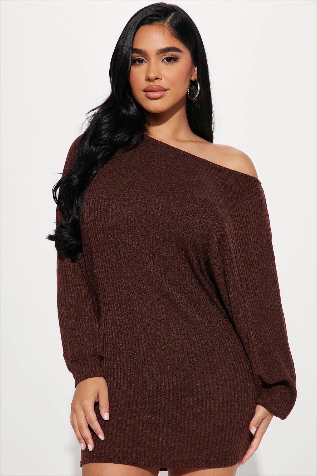 Fashion Nova Kelcie Mini Dress - Brown 3 Fashion Nova Kelcie Mini Dress - Brown