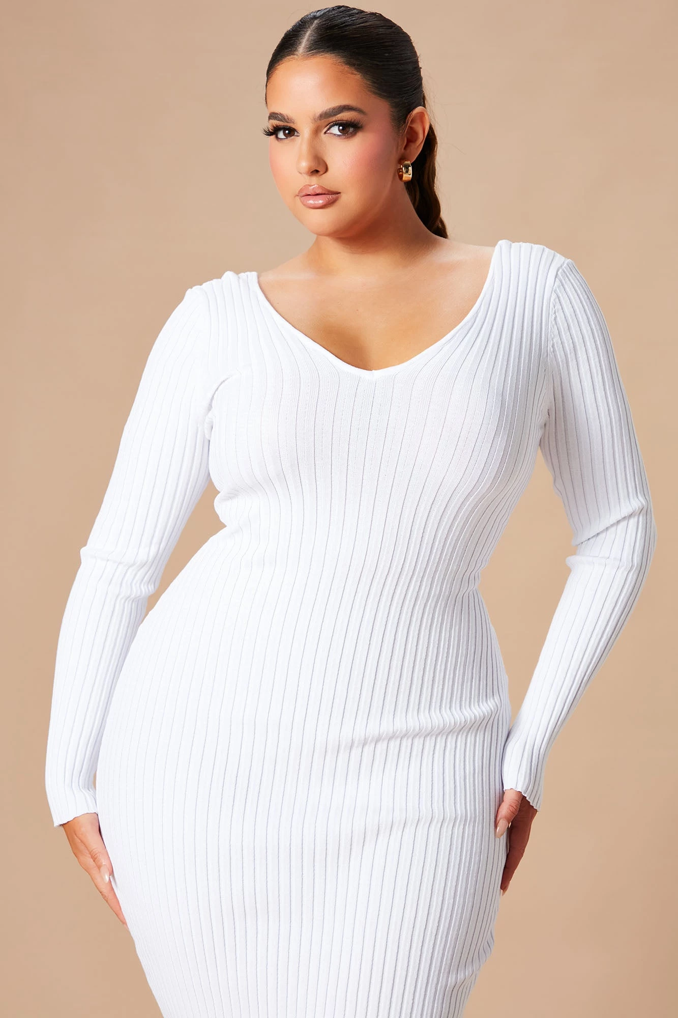 Fashion Nova Kallan Knit Dress - White 13 Fashion Nova Kallan Knit Dress - White - Image 11