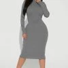Fashion Nova Nessa Ribbed Midi Dress - Charcoal -fashion nova dresses Shop 10 18 22Studio2 KJ ON 10 11 48 9 RD47305L Charcoal 0128 JB