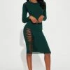 Fashion Nova Blair Midi Dress - Hunter -fashion nova dresses Shop 10 20 22Studio1 RT DJ 14 46 55 38 DB3907 Hunter 4391 EH