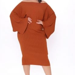 Fashion Nova Heather Sweater Midi Dress - Cognac 11 Fashion Nova Heather Sweater Midi Dress - Cognac -fashion nova dresses Shop 10 26 20Studio3 DM RL 15 21 30 87 13686 Cognac 0979 PLUS RA