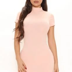 Fashion Nova City Drives Mini Dress - Pink