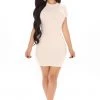 Fashion Nova Throw And Go Ribbed Mini Dress - Oatmeal -fashion nova dresses Shop 10 30 20Studio2 PA ON 14 13 03 30 RD73742 Oatmeal 0174 RA