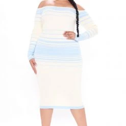 Fashion Nova Catch Me Offline Sweater Dress - Light Blue -fashion nova dresses Shop 11 02 20Studio1 JP MJ 16 15 58 65 21593 LightBlue PLUS 0237 KL