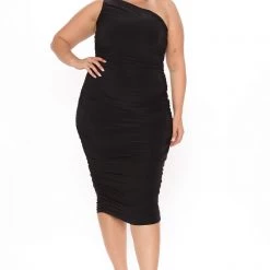 Fashion Nova My Man And Me Ruched Midi Dress - Black 19 Fashion Nova My Man And Me Ruched Midi Dress - Black -fashion nova dresses Shop 11 02 20Studio3 CE SA 13 56 45 58 D1159 Black 1417 PLUS JK