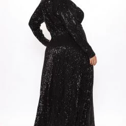 Fashion Nova Vienna Mini Sequin Maxi Dress - Black -fashion nova dresses Shop 11 02 20Studio3 CE SA 14 12 44 62 LD51723Z Black 0596 PLUS KL