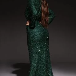 Fashion Nova Bianca Sequin Maxi Dress - Green 12 Fashion Nova Bianca Sequin Maxi Dress - Green -fashion nova dresses Shop 11 09 21Studio2 SN JH 11 30 18 21 DR2105 Green 15154 KS DM