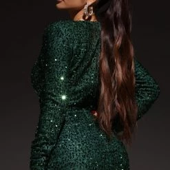 Fashion Nova Bianca Sequin Maxi Dress - Green 13 Fashion Nova Bianca Sequin Maxi Dress - Green -fashion nova dresses Shop 11 09 21Studio2 SN JH 11 30 23 21 DR2105 Green 15157 KS DM